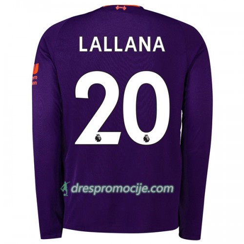 Liverpool Dres Lallana 20 Gostujući 2018/19 Dugim Rukavima Liverpool Dres Lallana 20 Gostujući 2018/19 Dugim Rukavima